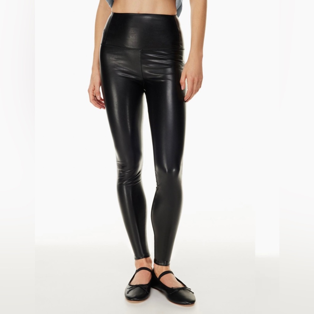 Aritzia leather leggings. Worn once.